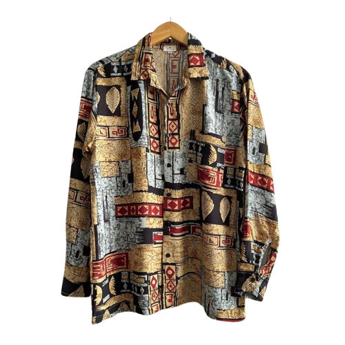 Kemeja retro vintage panjang pria wanita 90 80 an S M L XL XXL 2L 2XL