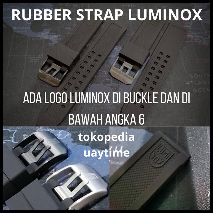 Terlaris Tali Jam Luminox Rubber Strap Luminox 3050 3080 3150 8800 Good Quality