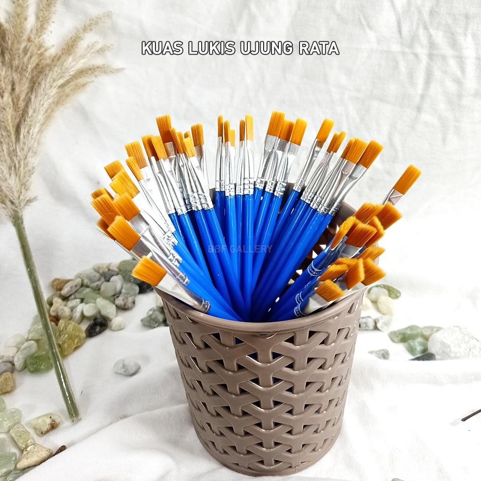 

Hot Sale Kuas Lukis Cat Akrilik, Cat Air, Watercolor, Cat Minyak, Kanvas, Peralatan Alat Lukis