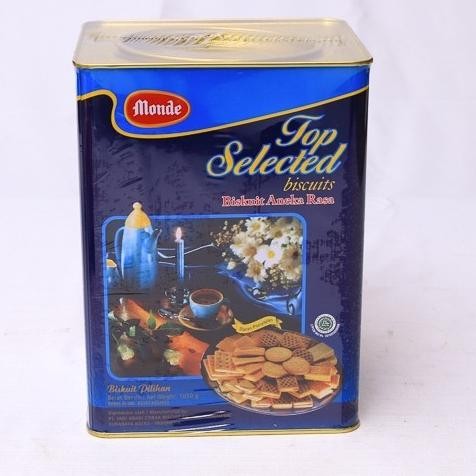 

Hot Sale !!! Monde Top Selected Biscuits 1050G 1050Gr Biskuit Aneka Rasa