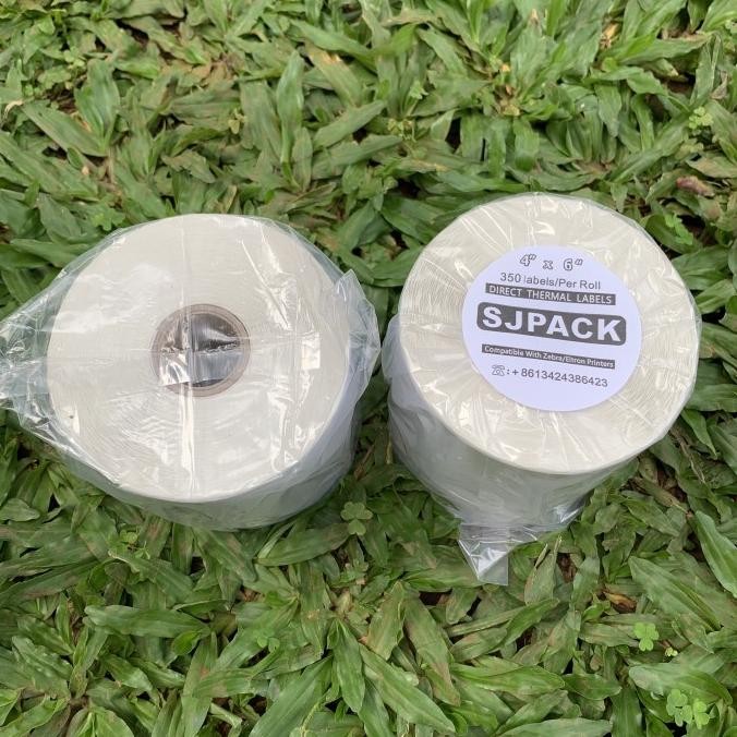 

KERTAS LABEL STIKER THERMAL ROLL 10X15 CM ISI 350 LBR LABEL RESI ONLIN