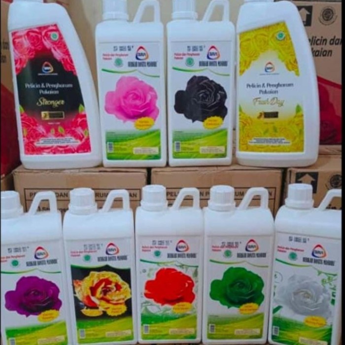 Distributor Pewangi/Pelicin Pakaian Msl Mawar Super Laundry Ori Brm