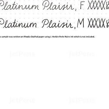 

PLATINUM PLAISIR FOUNTAIN PEN