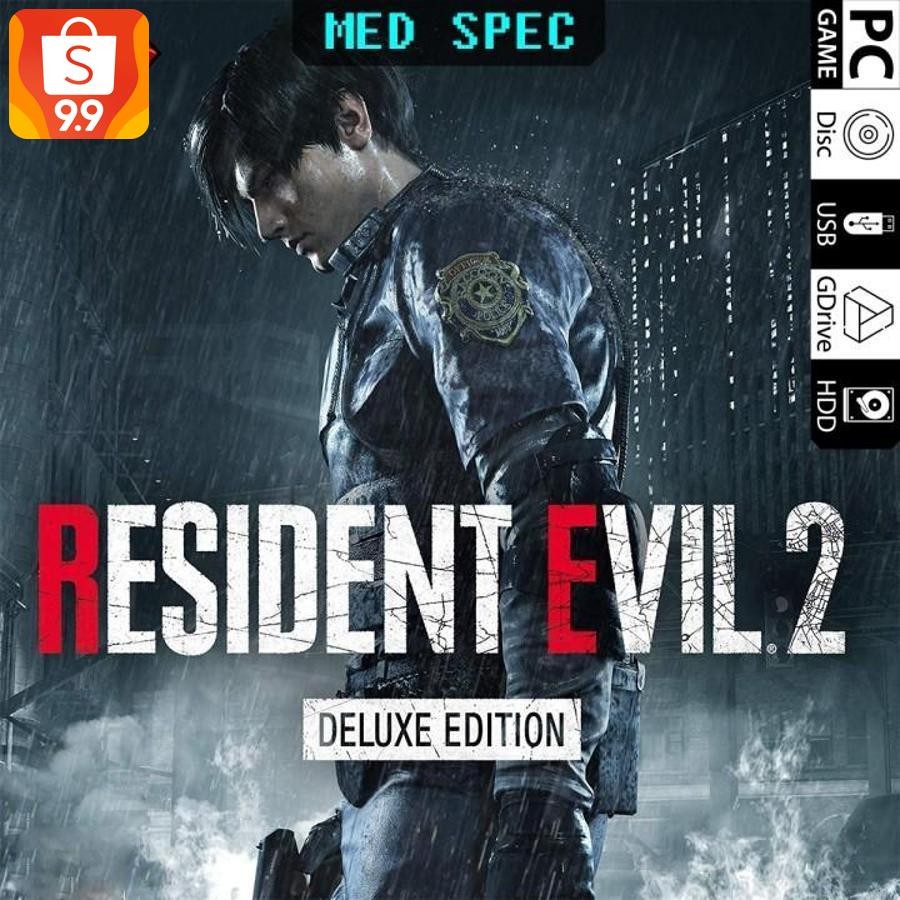 resident evil 2 remake deluxe edition/re2/re 2 pc full version/game pc game/games pc games beli 2 fr