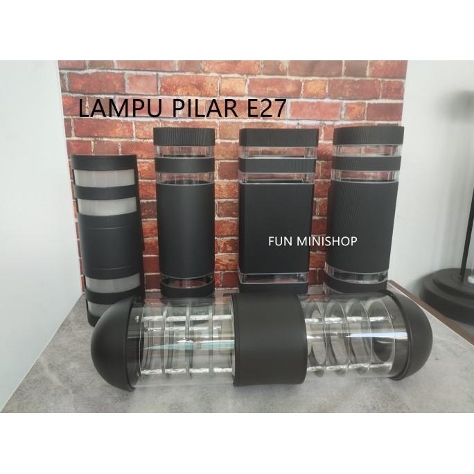 Lampu PILAR Taman Pilar/Lampu Dinding Tempel/Lampu Dekorasi Outdoor