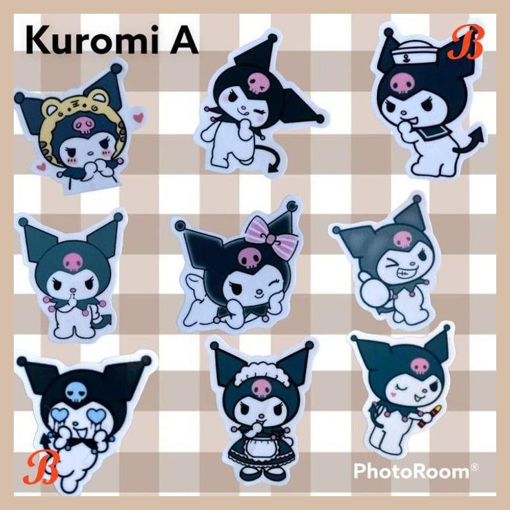 

| KK | STIKER TUMBLR PACK SANRIO BADTZ MARU CHOCOCATC CINAMOROLL KUROMI