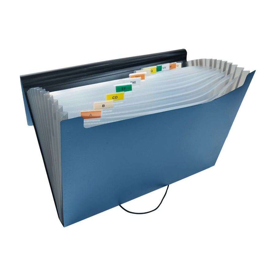 

JOYKO EXPANDING FILE FOLIO F4 13 POCKETS / MAP HARMONIKA SERBAGUNA ORGANISER DOKUMEN RAPI EF-1F4 RAJA BIG BOX