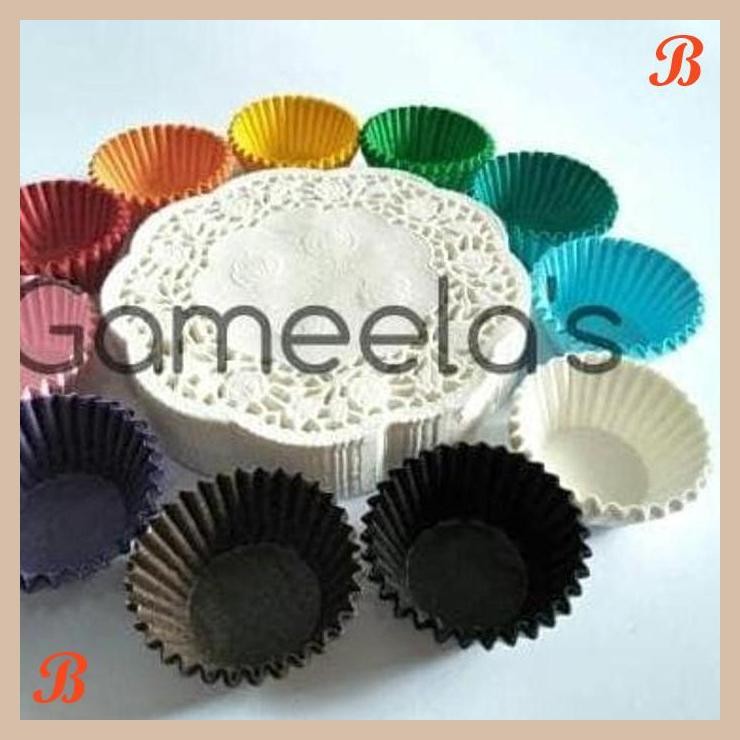 | NS | CAKE CASE DIVA 5.5 WARNA COKLAT TUA PAPER CUP KERTAS ALAS KUE NASTAR