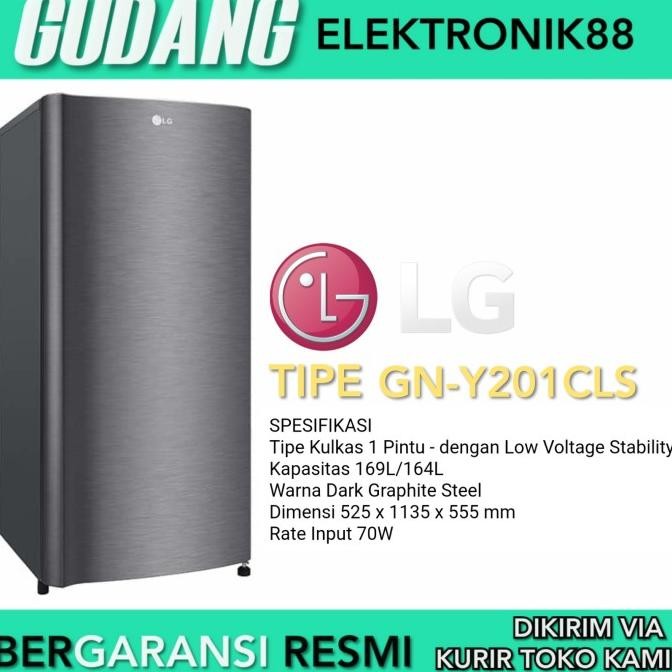 Sale Lg Kulkas 1 Pintu [164 L] Gn-Inv201Sl - Platinum Silver