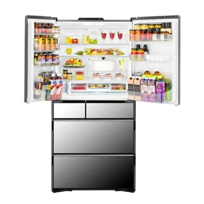 Murah Hitachi R-Zx740Kn Kulkas Refrigerator Multi Door 735 L Japan Rzx740Kn
