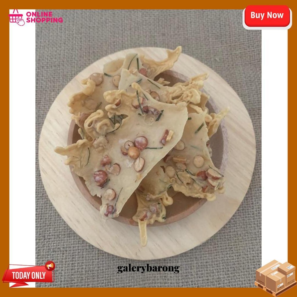 

Rempeyek Kacang Tanah Teri Kacang Ijo 500 Gr Siap Kirim