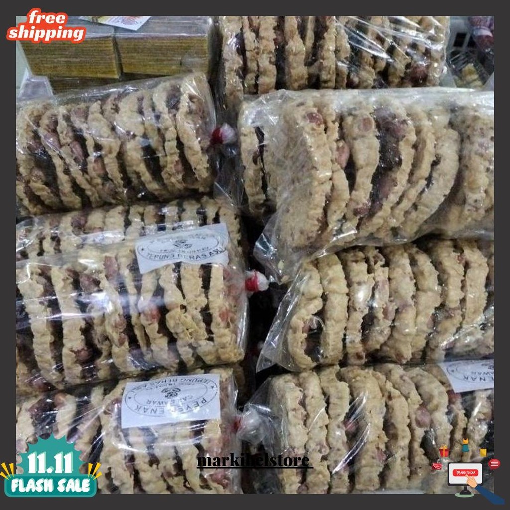 

Peyek Kacang Tanah Renyah Gurih Goreng Setiap Hari Termurah Banget