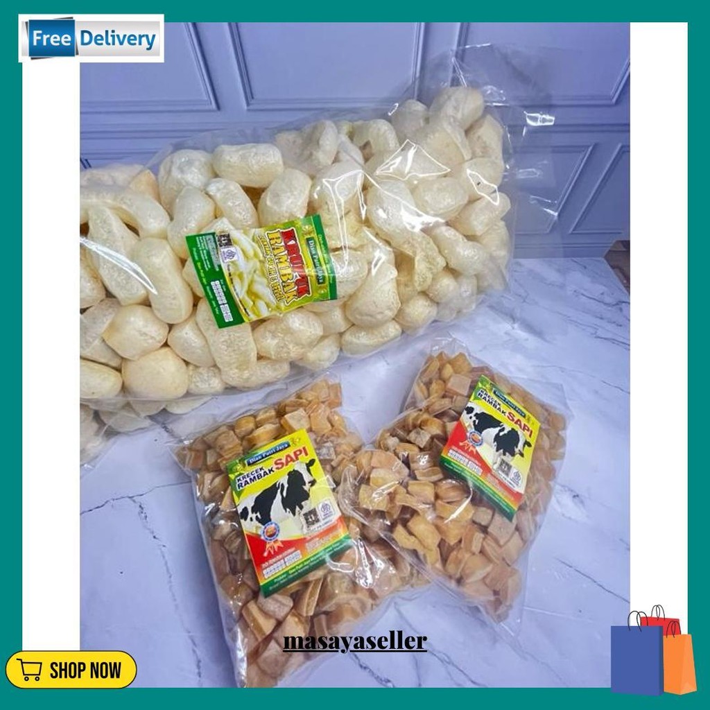 

Krecek Rambak Kotak Tebal 500 Gr Bisa Cod