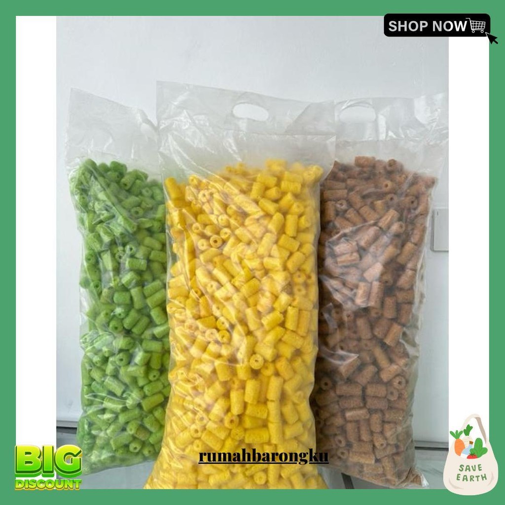 

1Ball Stikk Roll Momo 1Kg Snack Food Siap Kirim