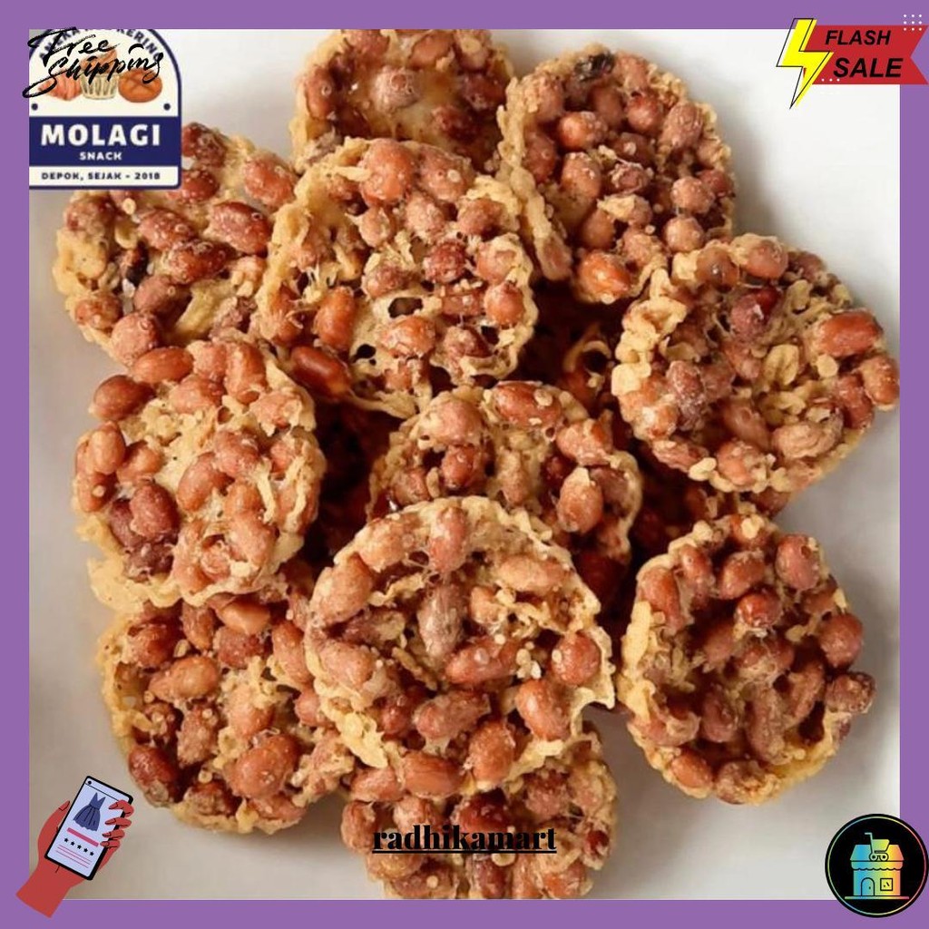 

Peyek Kacang Isi 12 Cod