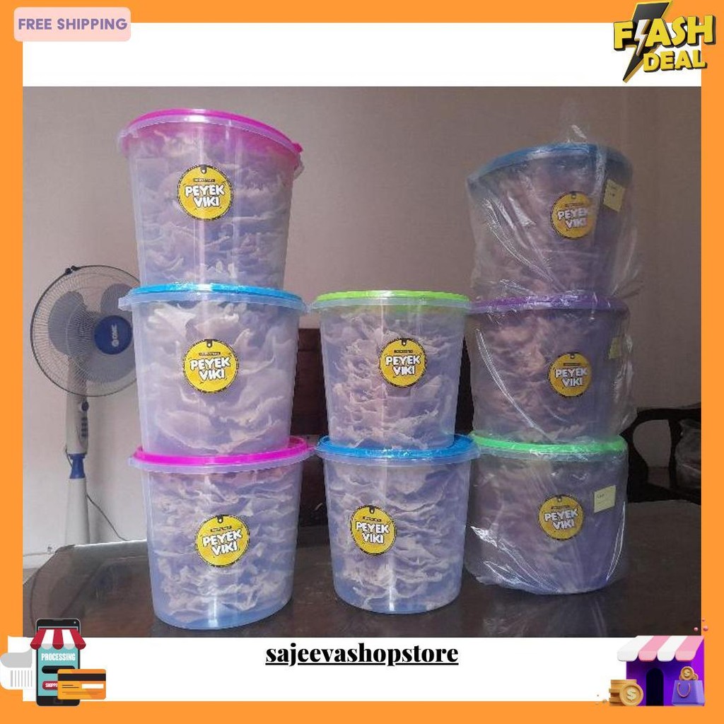 

Peyek Rebon Ukuran Toples 5L Termurah Banget