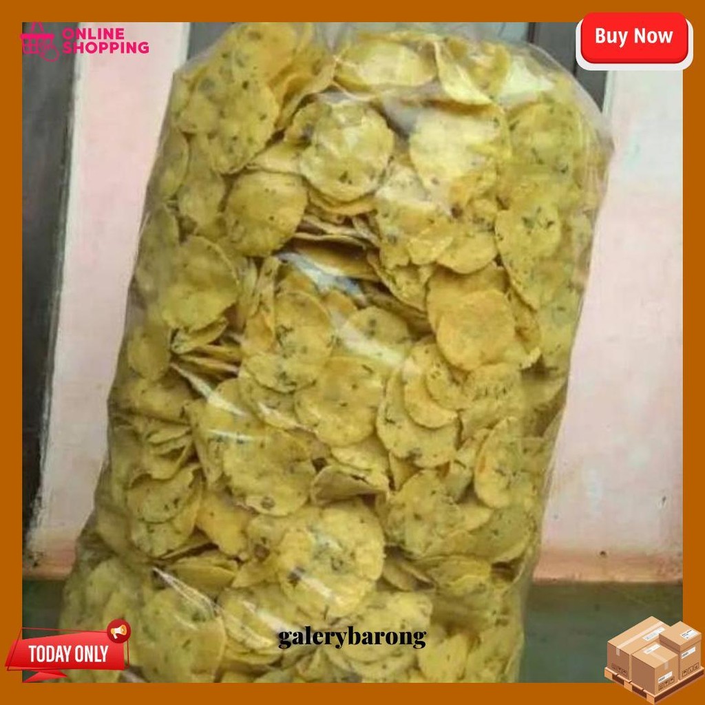 

Comring Rasa Daun Bawang Khas Ciamis1Kg Siap Kirim