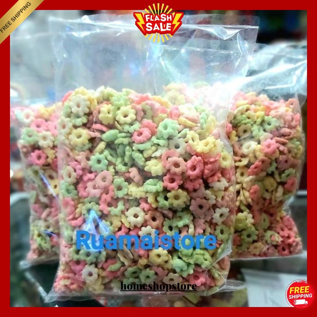 

(Kilo) Sakura Ribut Asin Warna 250 Grams Cod