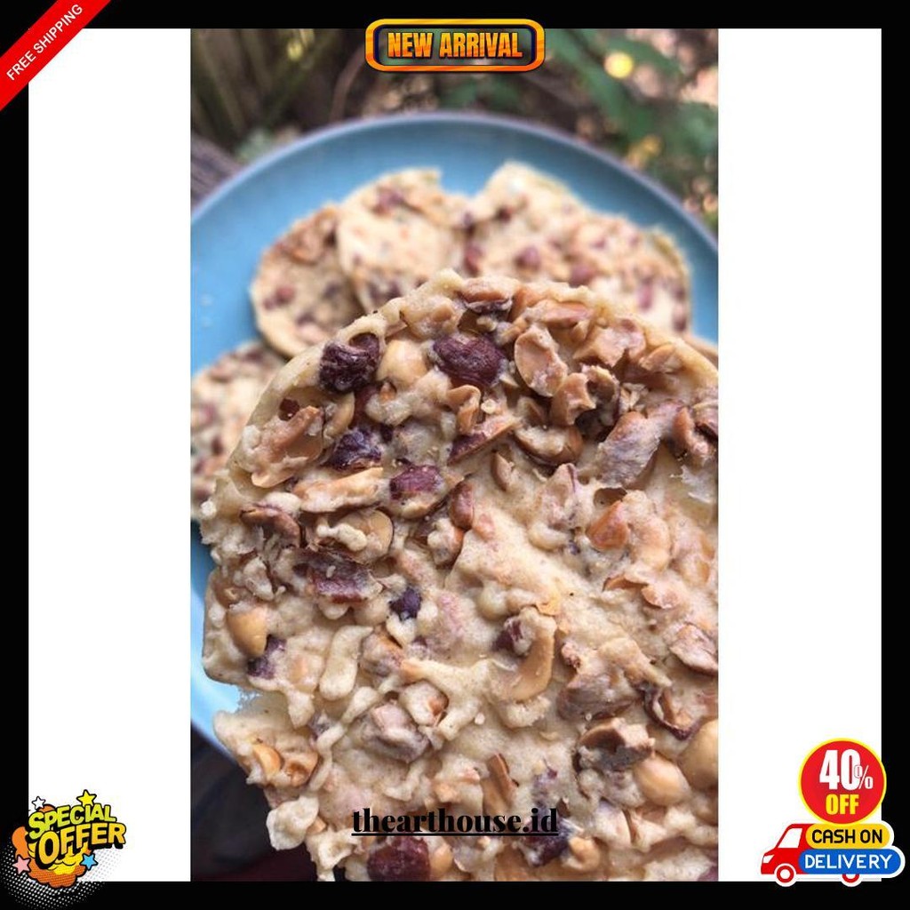 

Peyek Kacang Tanah Melimpah Ruah (Instant) Bisa Cod