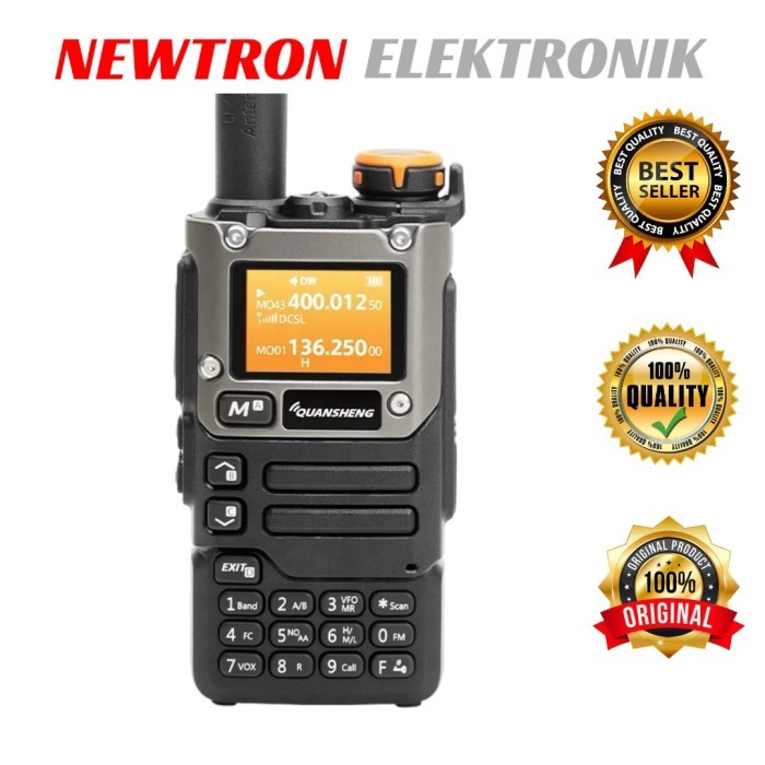 HT Quansheng UV-K6 Multiband VHF UHF Walkie Talkie UVK6 Multi Air Band