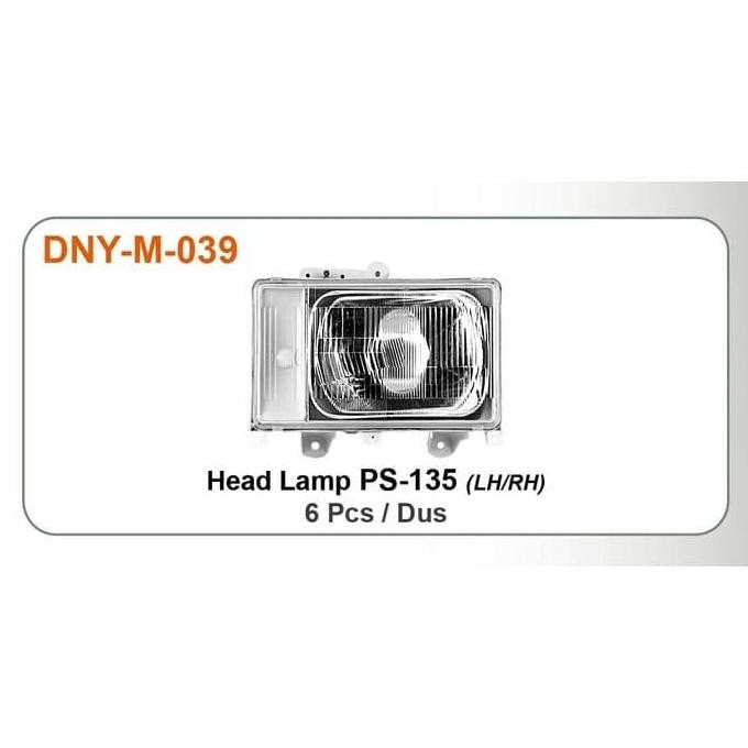 Head Lamp / Lampu Depan Besar Mitsubishi Ps135 / Ragasa Terlengkap