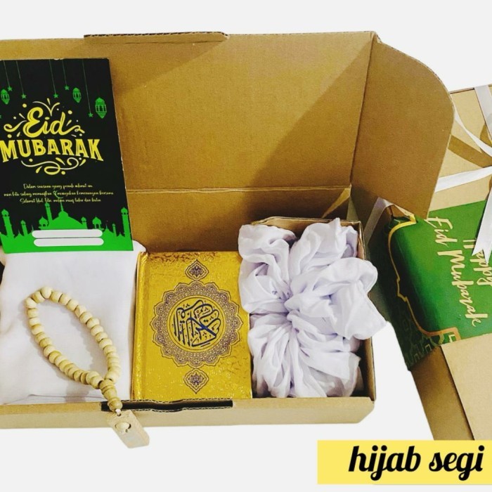 

Limited HAMPERS IDUL FITRI/PARCEL LEBARAN/EID MUBARAK 2024 - paket wanita - hijab segi 4 Lebaran
