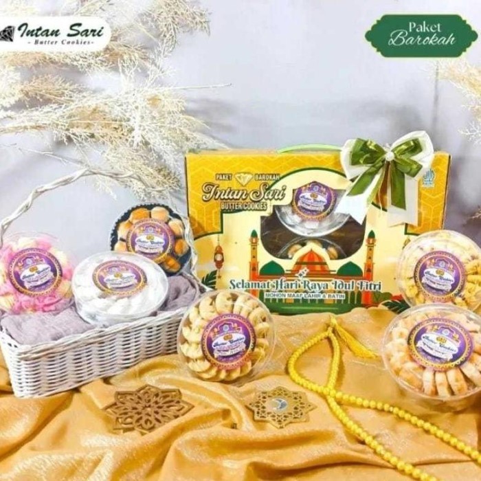 

Limited Nirva Paket Kue Lebaran INTAN SARI BAROKAH 6 Toples/Parcel Hari Raya/Bingkisan Idul Fitri Diskon Promo Murah Lebaran