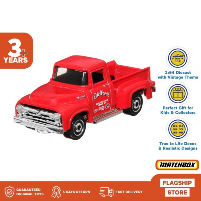 Matchbox 1956 Ford F-100 Pickup - Mainan Mobil Balap