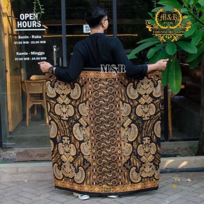 Stok Terbaru Sarung Naga Emas Premium Batik Cod Original