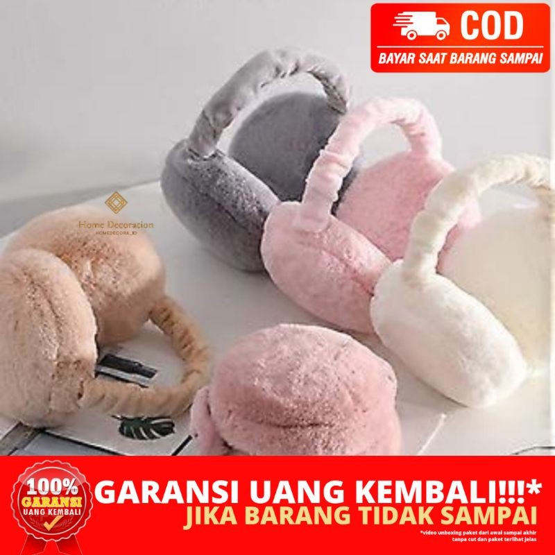(HOMEDECORA_ID) BERGARANSI EARMUFF ALL SIZE BAYI DEWASA ANAK WANITA DEWASA PENUTUP TELINGA COMPACT P