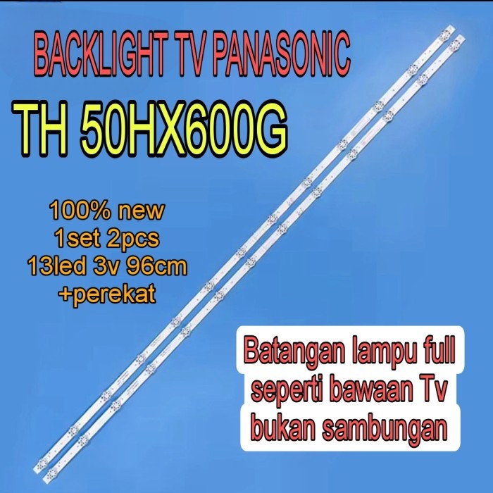 Lampu Led Backlight Tv Panasonic Th-50Hx600G 50Hx600G