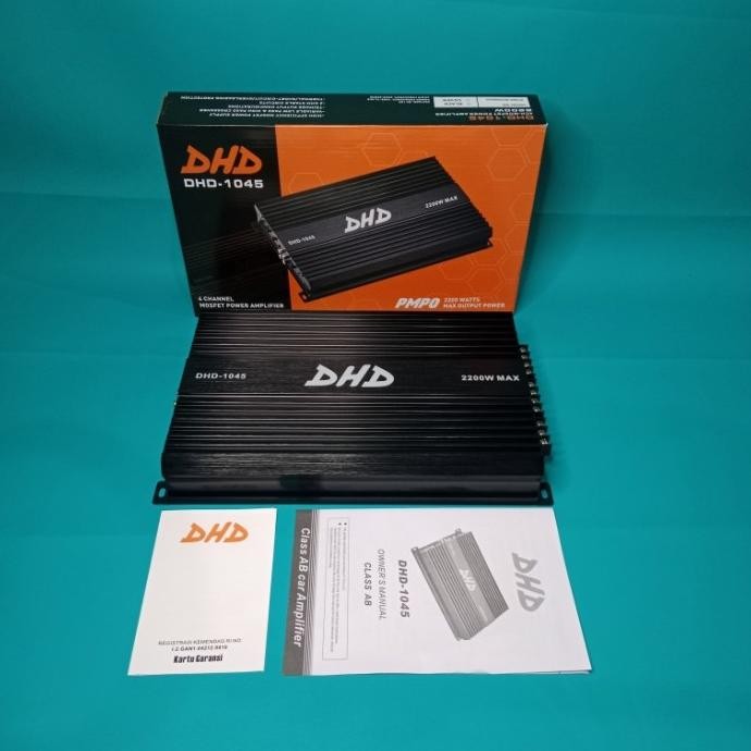 Power DHD seri DHD-1044.4chenel.2200what Power Mobil Audio Mobil Terlaris
