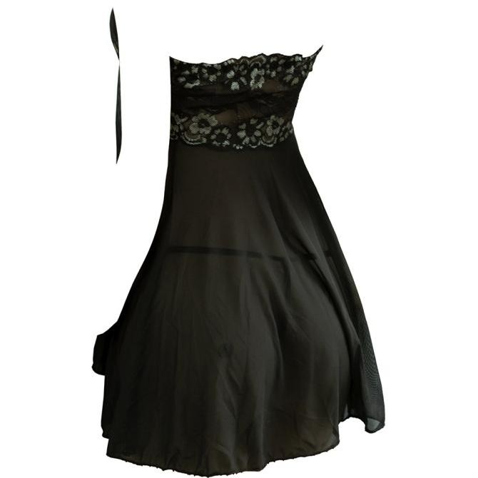 

L1234 Lingerie Baju Tidur Haram Babydoll Mini Dress Kemben Sexy Seksi Original