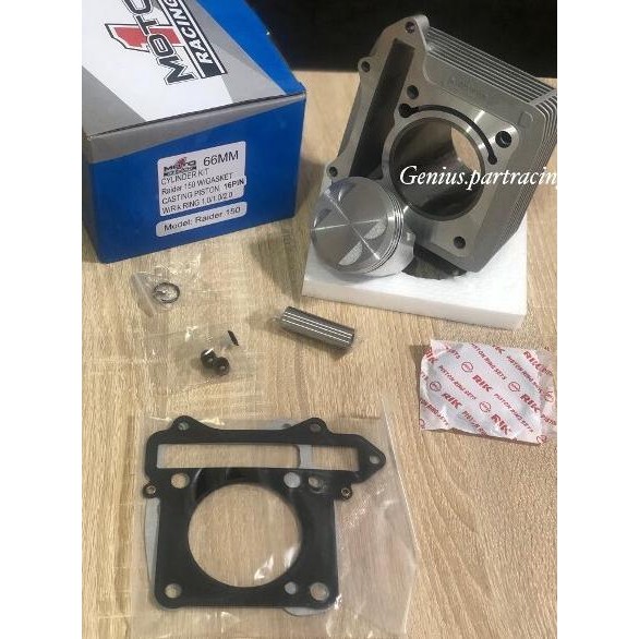 BLOK BORE UP KIT SATRIA FU 66 MM - MOTO 1 RACING BLOK SEHER