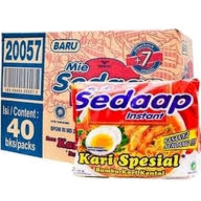 

PROMO MIE / PASTA / Mie Sedap Kari Special 1 Dus = 40 Pcs NON COD