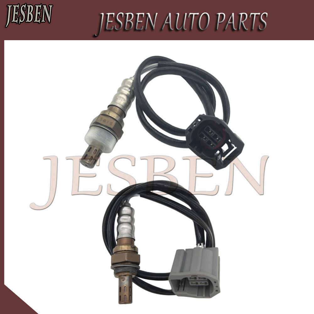 DAMO 2PCS Front & Rear LF66-18-861B LF68-18-861B Lambda O2 Oxygen Sensor fit for Mazda 3 2.0L 2004-2