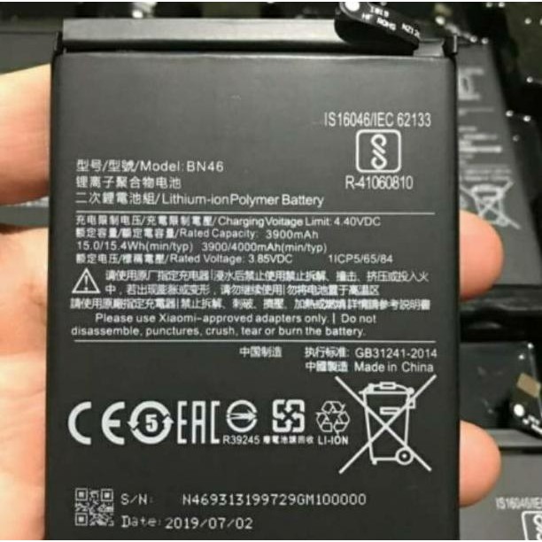BATERAI ORIGINAL 100% XIAOMI POCO M3 / REDMI 9T BN62 BATRE ORI HP Terlaris