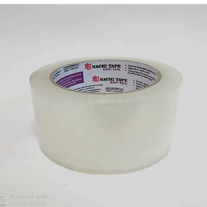 

(DUS) NACHI OPP PACKING TAPE LAKBAN TRANSPARAN 48 MM X 90 YARD