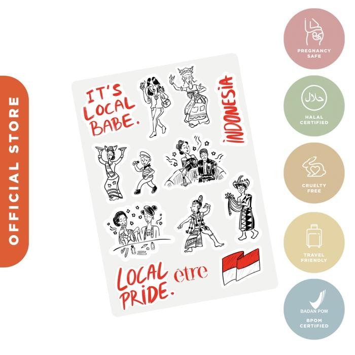 

MSBB - GWP ETRE PARFUMS STICKER ITS LOCAL BABE