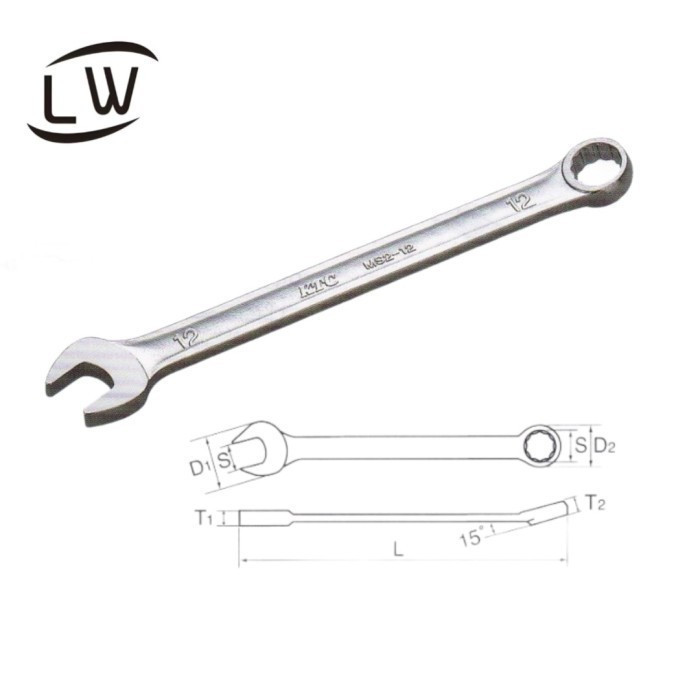 KUNCI RING PAS KOMBINASI / COMBINATION SPANNER WRENCH RING 24MM