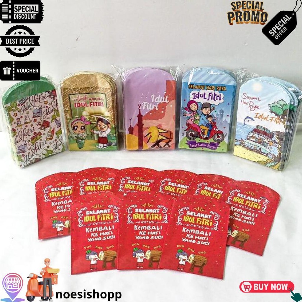 

Amplop Lebaran Unik Angpau Lebaran Isi 100Pcs Amplop Angpao Lebaran Karakter D Promo Puncak