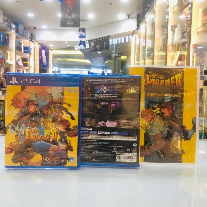 PROMO ps4 bare knuckle iv with soundtrack