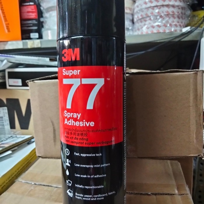 

3M SUPER 77 SPRAY ADHESIVE