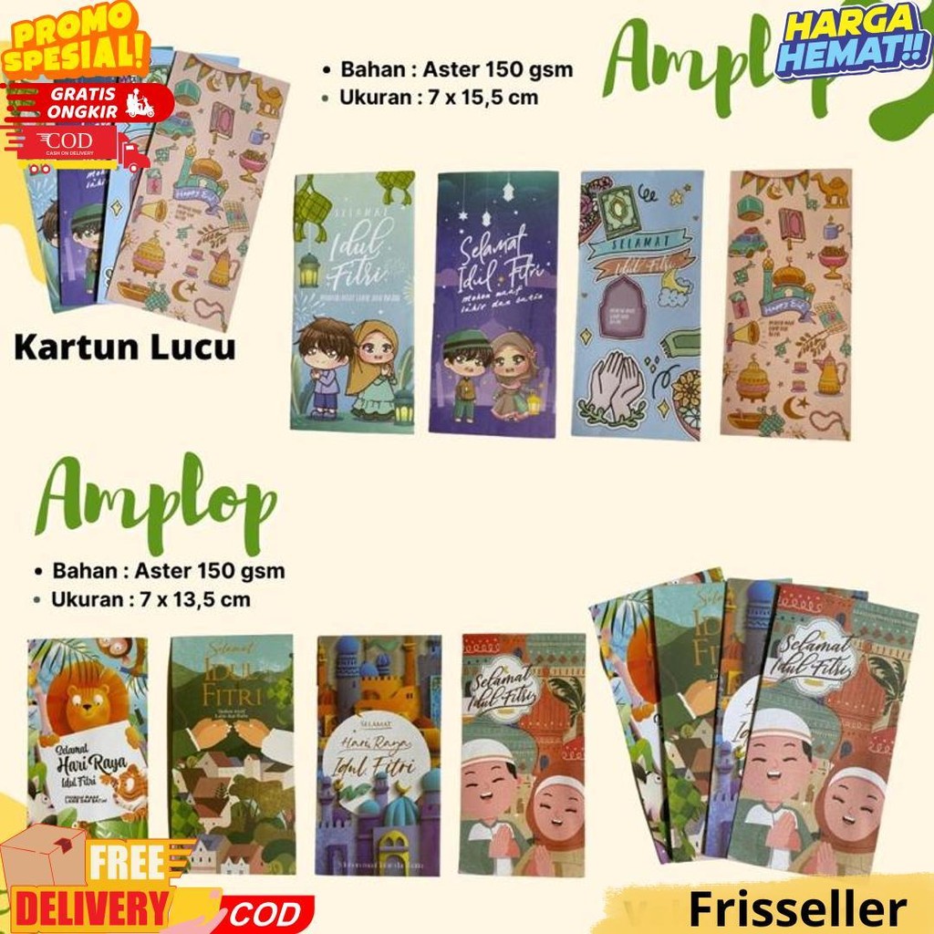 

Amplop Thr Idul Fitri (1 Pack = 10 Pcs) D Gratis Ongkir
