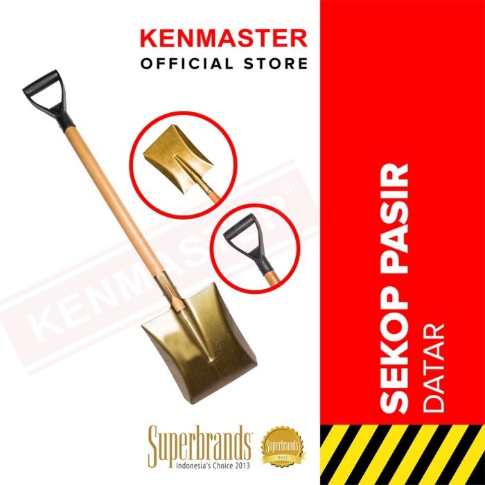 TERLARIS ALAT SEKOP RATA DATAR / SKOP PASIR / SKOP GALI TANAH GGANG KAYU 1,2MM MURAH