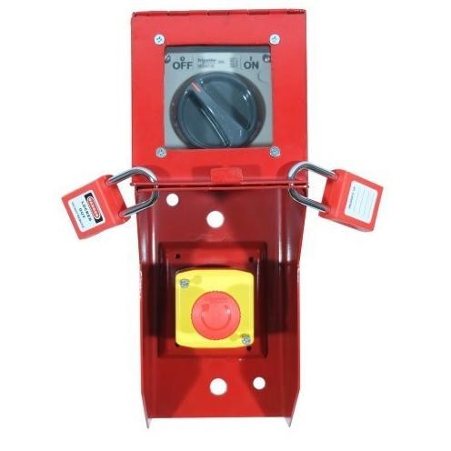 (Khususs) Loto Box Vertical 2 System Heavy Duty Loto Complete