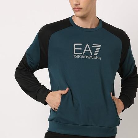 Murah Sweatshirt Pria Armani Emporio Ea7 Athletic Original%
