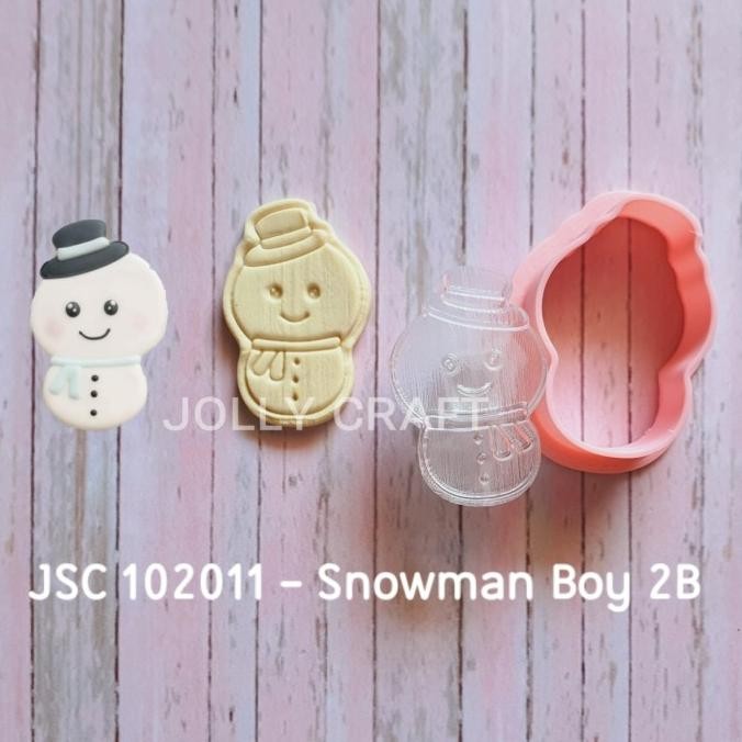 

SIAP KIRIM COOKIE CUTTER CHRISTMAS SNOWMAN BOY 2B SIZE 4 CM