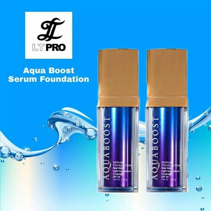 terbaru  lt pro aquaboost serum foundation alas bedak cair makeup rias wajah muka pengantin