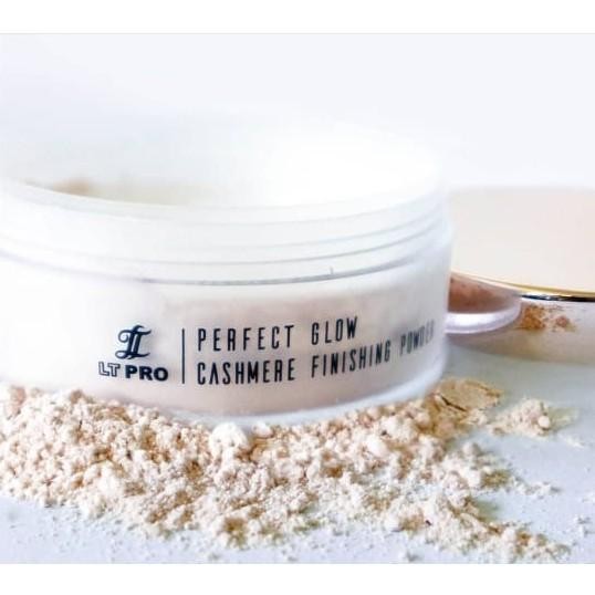 terbaru !!! lt pro glow cashmere finishing powder by michelle quan bedak tabur tahan lama kontrol